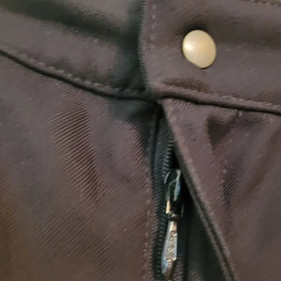 Equinox Mens Snow Pant Size 32R Black High Rise Zip Pocket Outdoors Ski Travel - Picture 6 of 11